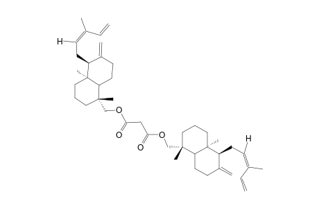 bis[(ent)-9-epi-Labda-8(17),12(Z),14-trien-19-yl] - Malonate