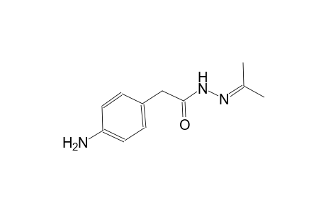 benzeneacetic acid, 4-amino-, 2-(1-methylethylidene)hydrazide