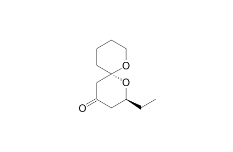 (2S,6S)-2-Ethyl-1,7-dioxaspiro[5.5]undecan-4-one