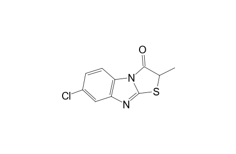 7-Chloro-2-methyl[1,3]thiazolo[3,2-A]benzimidazol-3(2H)-one