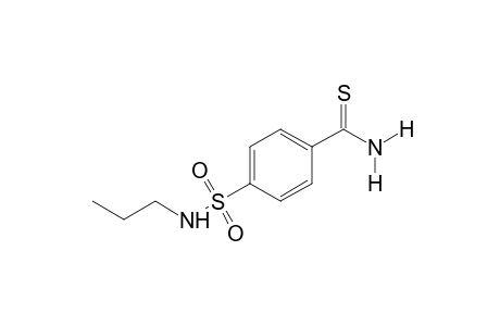 p-(propylsulfamoyl)thiobenzamide