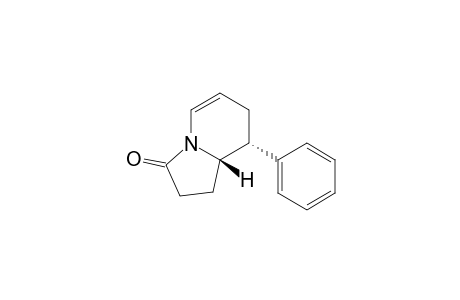 1,7,8,8a-Tetrahydro-(8R*,8aS*)-8-phenyl-3(2H)-indolizinone