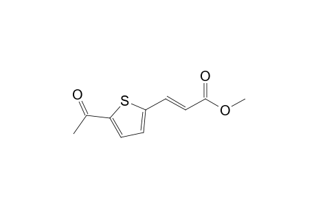 Methyl 3-(5'-acetyl-2'-tienyl)-2-propenoate