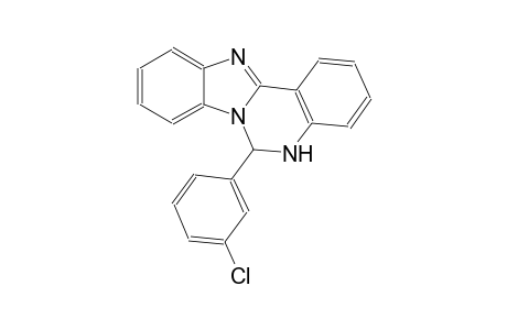 6-(3-chlorophenyl)-5,6-dihydrobenzimidazo[1,2-c]quinazoline