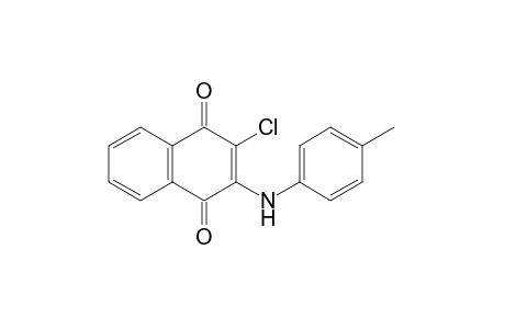 2-chloro-3-(p-toluidino)-1,4-naphthoquinone