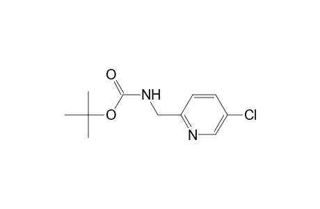 2-(N-tert-Butoxycarbonylaminomethyl)-5-chloropyridine