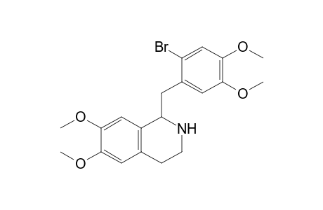 1-(2-bromo-4,5-dimethoxy-benzyl)-6,7-dimethoxy-1,2,3,4-tetrahydroisoquinoline