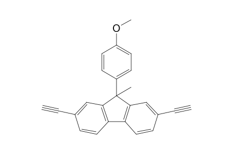 2,7-Diethynyl-9-(p-methoxyphenyl)-9-methylfluorene