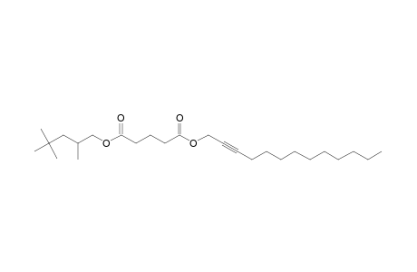 Glutaric acid, tridec-2-yn-1-yl 2,4,4-trimethylpentyl ester