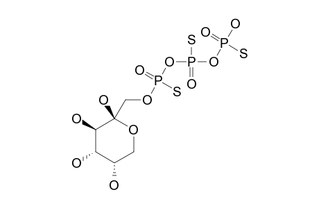 BETA-D-FRUCTOPYRANOSE-1-O-TRITHIOTRIPHOSPHATE