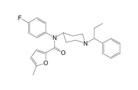 N-4-Fluorophenyl-5-methyl-N-[1-(1-phenylpropyl)piperidin-4-yl]furan-2-carboxamide