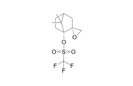 (1R,2R)-3,3-Dimethylspiro[norbornane-2,2'-oxir]-1-yl Triflate