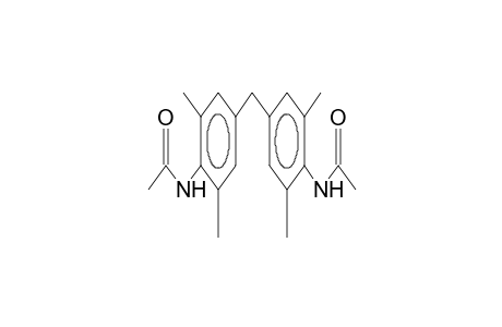 acetamide, N-[4-[[4-(acetylamino)-3,5-dimethylphenyl]methyl]-2,6-dimethylphenyl]-