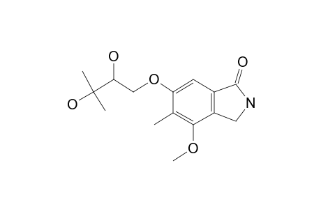 6-(2,3-Dihydroxy-3-methylbutoxy)-4-methoxy-5-methylisoindolin-1-one