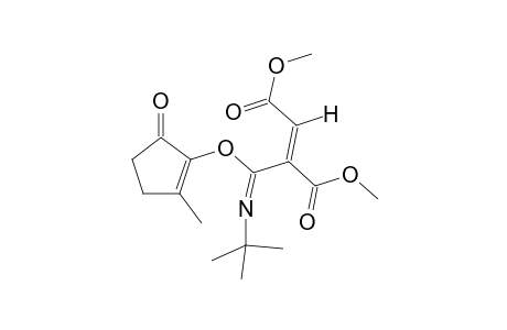 Dimethyl 2-((tert-butylimino)(2-methyl-5-oxocyclopent-1-enyloxy) methyl)fumarate