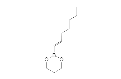 2-[(E)-1-Hepten-1-yl]-1,3.2-dioxaborinane