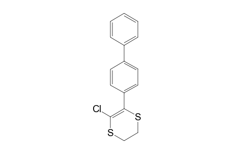 2-Chloro-3-(biphen-4'-yl)-1,4-dithiin