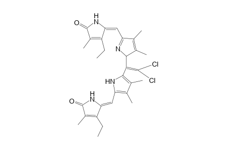 21H-Biline-1,19-dione, 10-(dichloromethylene)-3,17-diethyl-10,22,23,24-tetrahydro-2,7,8,12,13,18-hexamethyl-