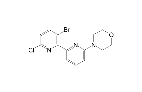 4-(3'-Bromo-6'-chloro-[2,2'-bipyridin]-6-yl)morpholine