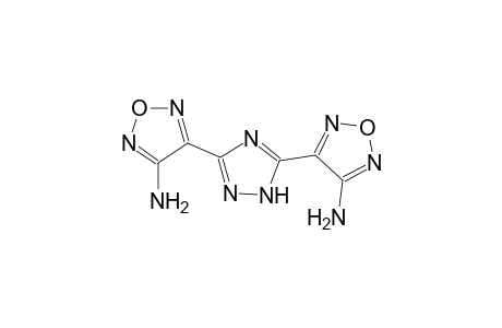 4-[3-(4-amino-1,2,5-oxadiazol-3-yl)-1H-1,2,4-triazol-5-yl]-1,2,5-oxadiazol-3-ylamine