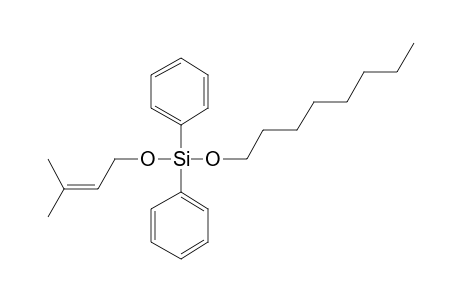 Silane, diphenyl(3-methylbut-2-en-1-yloxy)octyloxy-