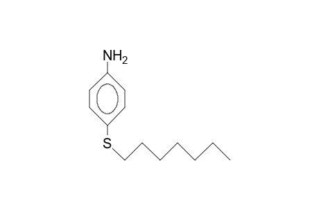 4-Amino-phenyl heptyl sulfide