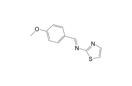 (4-Methoxy-benzylidene)-thiazol-2-yl-amine