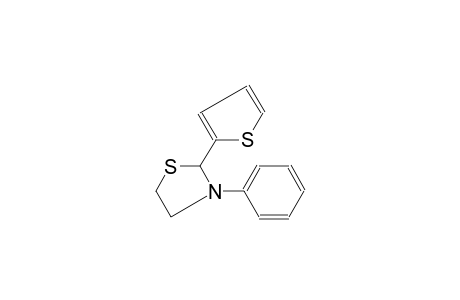 3-Phenyl-2-(2-thienyl)-1,3-thiazolidine