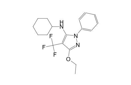 N-Cyclohexyl-3-ethoxy-1-phenyl-4-(trifluoromethyl)-1H-pyrazol-5-amine