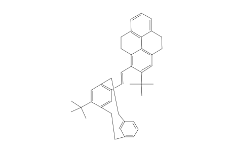 (E)-5-tert-Butyl-8-[(2-tert-butyl-4,5,9,10-tetrahydro-1-pyrenyl)ethenyl][2.2]metacyclophane