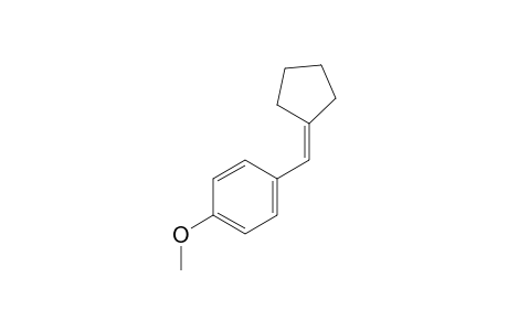 1-(cyclopentylidenemethyl)-4-methoxybenzene