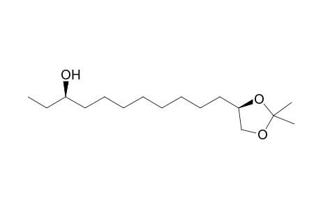 (3R,11R)-11-(2,2-Dimethyl[1,3]dioxolan-4-yl)undecan-3-ol