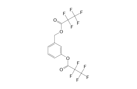 3-Hydroxybenzyl alcohol, bis(pentafluoropropionate)