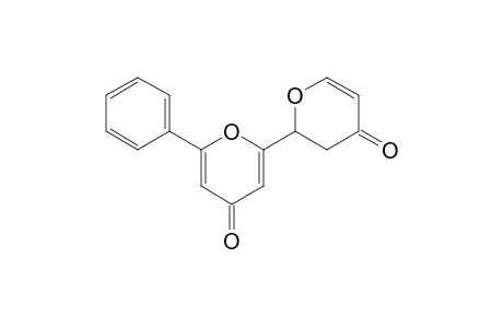 2-(4-keto-2,3-dihydropyran-2-yl)-6-phenyl-pyran-4-one