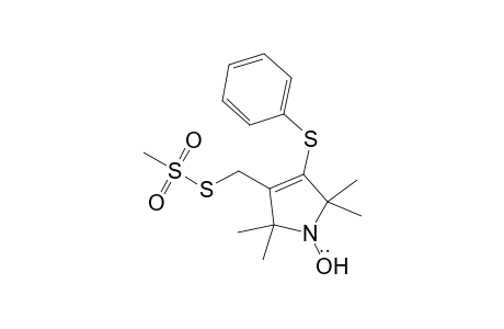 3-Methylsulfonylthiomethyl-2,2,5,5-tetramethyl-4-phenylthio-2,5-dihydro-1H-pyrrol-1-yloxyl radical