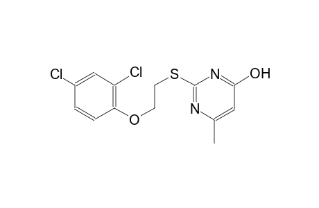 2-{[2-(2,4-dichlorophenoxy)ethyl]sulfanyl}-6-methyl-4-pyrimidinol