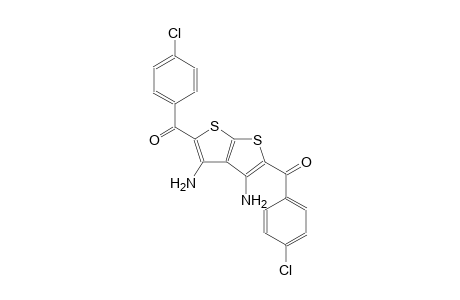 (3,4-diaminothieno[2,3-b]thiophene-2,5-diyl)bis((4-chlorophenyl)methanone)
