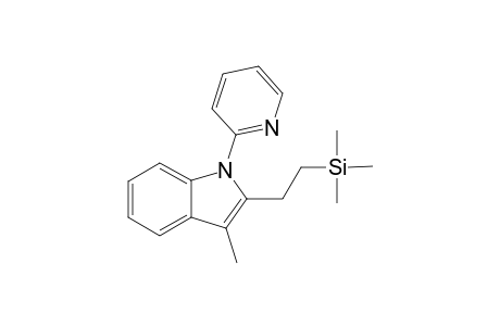 3-Methyl-1-(pyridin-2-yl)-2-{2-(trimethylsilyl)ethyl}-1H-indole