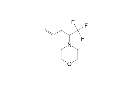 4-[1-(TRIFLUOROMETHYL)-3-BUTENYL]-MORPHOLINE