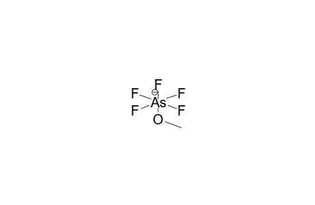 PENTAFLUOROMETHOXYARSENATE ANION