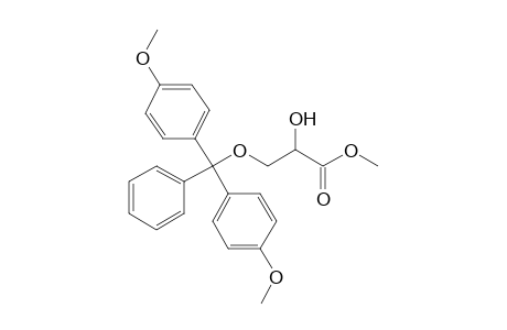 Methyl (+/-)-3-O-[Bis(4-methoxyphenyl)phenylmethyl)glycerate