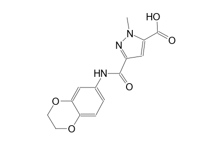 3-[(2,3-dihydro-1,4-benzodioxin-6-ylamino)carbonyl]-1-methyl-1H-pyrazole-5-carboxylic acid