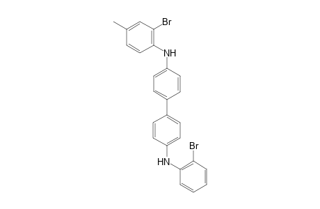 N4-(2-bromo-4-methylphenyl)-N4'-(2-bromophenyl)-[1,1'-biphenyl]-4,4'-diamine