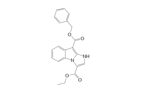 Benzyl 3-(ethoxycarbonyl)-3(1H)-imidazo[1,2-a]indole-9-carboxylate