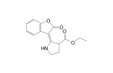 3-[3'-(Ethoxycarbonyl)pyrrolidin-2'-ylidene]-2-coumaranone