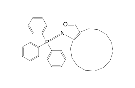 2-(Triphenylphosphoranylideneamino)cyclotetradec-1-enecarbaldehyde
