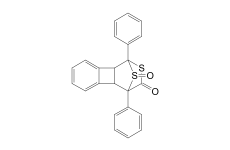 1,10-Diphenyl-11,13-dithiatetracyclo[8.2.1.0(2,9),0(3,8)]trideca-3,5,7-trien-12-one 13-oxide