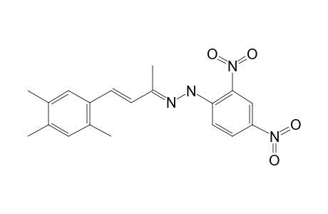 4-(2,4,5-Trimethylphenyl)-trans-3-buten-2-one 2,4-dinitrophenylhydrazone