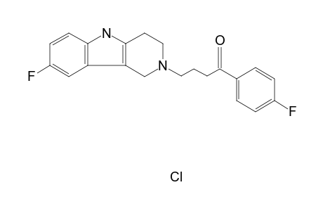 1-(4'-Fluoro-phenyl)-4-(8-fluoro-1,3,4,5-tetrahydro-pyrido[4,3-b]indol-2-yl)-butan-1-one