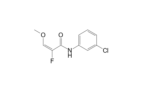 (E)-3'-Chloro-2-fluoro-3-methoxyprop-2-enanilide